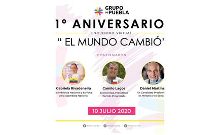 Con reunión virtual, Grupo Puebla conmemora su primer año de su creación