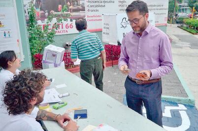 Baja participación, en consulta ciudadana