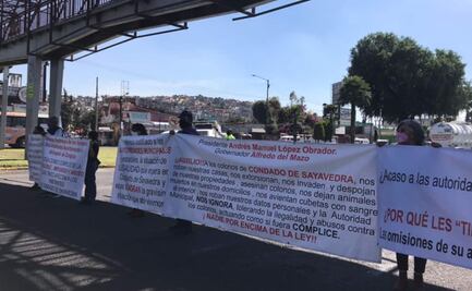 Vecinos de Condado de Sayavedra protestan ante inseguridad