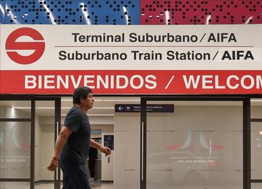 FOTOS: Obras del Tren Suburbano al AIFA paran en Tultepec; exigen pobladores obras adicionales