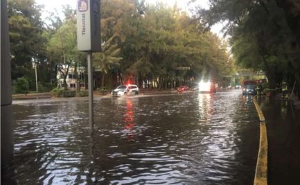 CDMX amanece con inundaciones y afectaciones viales tras lluvia de esta madrugada