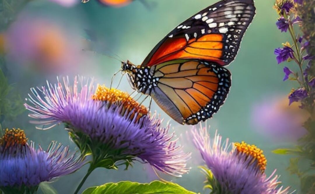 El cambio climático está reescribiendo las reglas de las migraciones de las mariposas. Fuente: Freepik.