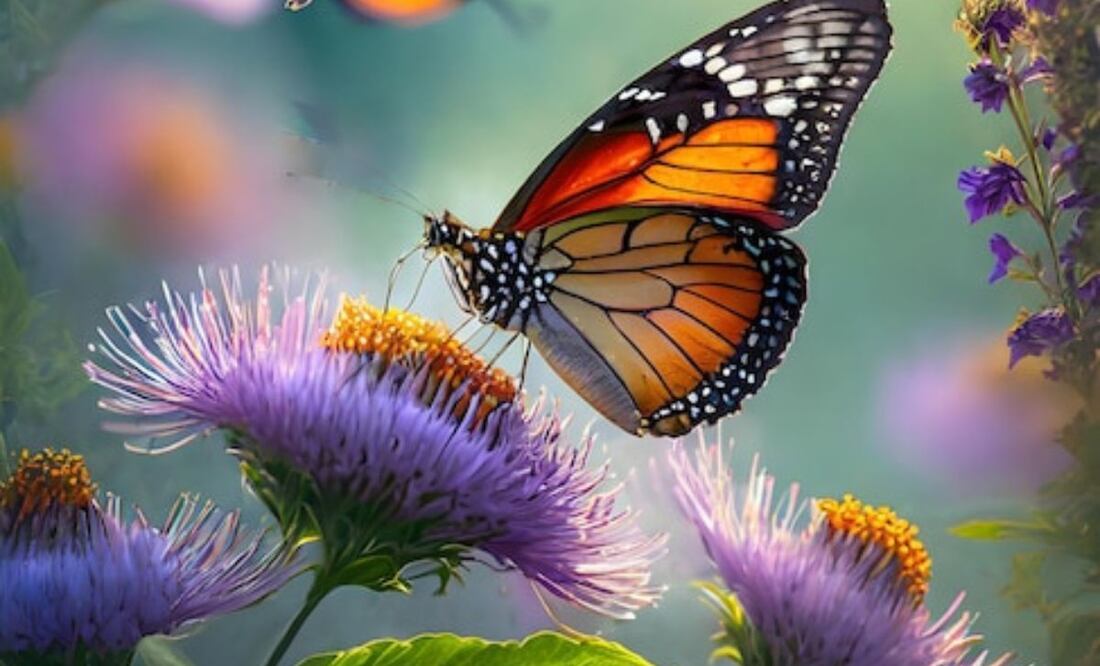 El cambio climático está reescribiendo las reglas de las migraciones de las mariposas. Fuente: Freepik.