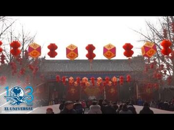 Millones de chinos celebran la llegada del Año del Cerdo