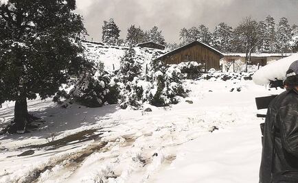 Alertan por posibles nevadas en sierra de Durango