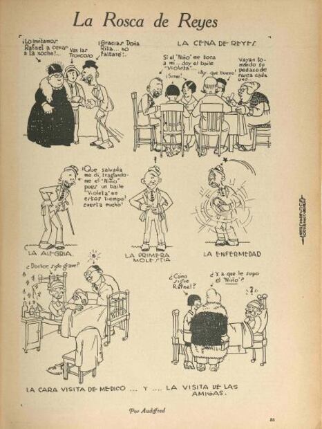 Cuando los “niños” de la rosca de Reyes eran de porcelana