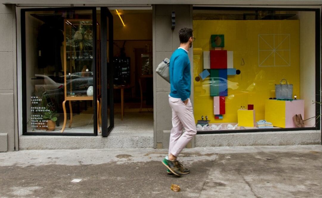 En Lago DF se exhiben los productos de 10 marcas pequeñas. (Foto: Alan Carranza/ El Universal)