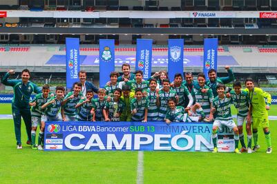 Santos es campeón de la categoría Sub-13