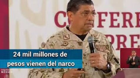 SEDENA: Se han golpeado las finanzas del crimen organizado