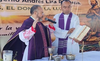 Ante sequía severa, Obispo de Matamoros, ofrece misa para pedir por lluvia; productores oran para salvar sus cosechas