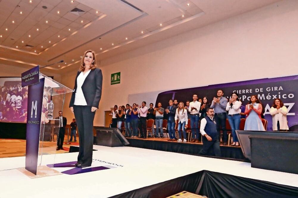Se espera que hoy Margarita Zavala, quien renunció en días pasados a su militancia al PAN, se registre como independiente. (ARCHIVO. EL UNIVERSAL)