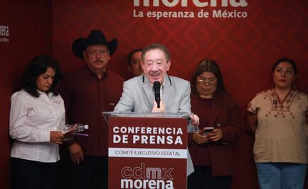 "A lo mejor falta poco, falta mucho, pero nadie está pensando en eso": Díaz Polanco; líder de Morena CDMX habla si seguirá al frente del partido