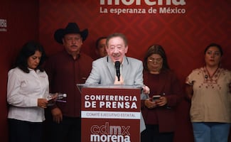 "A lo mejor falta poco, falta mucho, pero nadie está pensando en eso": Díaz Polanco; líder de Morena CDMX habla si seguirá al frente del partido