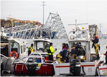 Accidente en puente de Baltimore: El 'Dali' perdió propulsión antes de colisionar, según informe