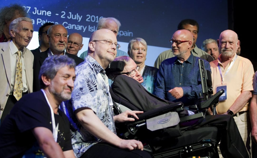Hawking hizo un emotivo balance de su vida en una charla titulada "Mi breve historia". FOTO: Archivo/ EL UNIVERSAL