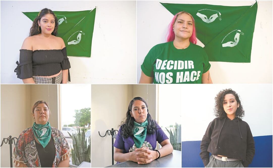 Algunas de las activistas contaron sus experiencias en el acompañamiento a mujeres que abortan con medicamento. Fotos: MELISSA AMEZCUA