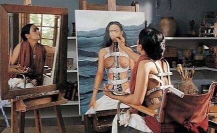 Salma Hayek recuerda a Frida Kahlo en el Día de la Mujer