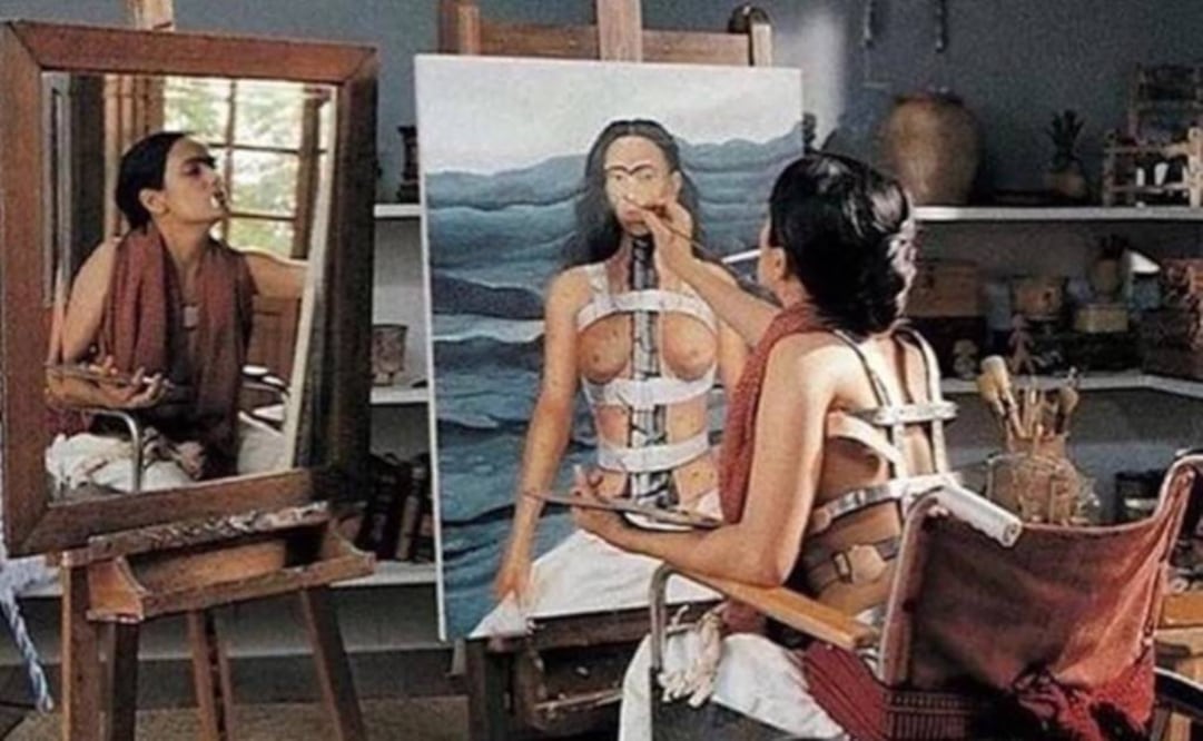 Salma Hayek fue Frida Kahlo en cine. Foto. Instagram