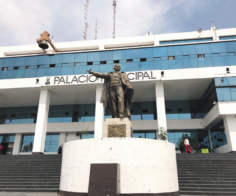 Naucalpan ha sufrido embargo de cuentas bancarias. Foto: REBECA JIMÉNEZ. EL UNIVERSAL