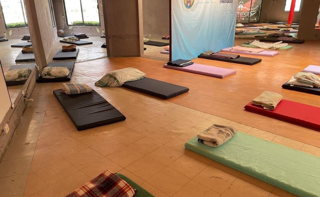 Fueron activados refugios temporales. Foto: Especial