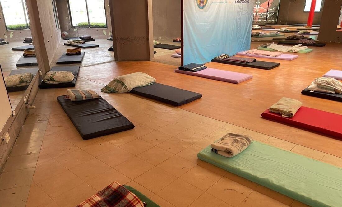 Fueron activados refugios temporales. Foto: Especial