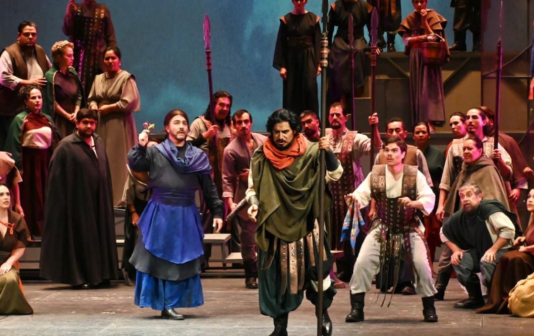 “La leyenda de Rudel”, ópera.
Foto: Arturo López / Compañía Nacional de Ópera / INBAL
