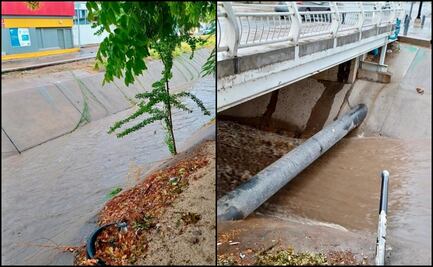 Lluvias provocan arroyos crecidos y autos varados en Culiacán, Sinaloa; cierran calles para evitar arrastre de vehículos  