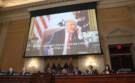 Comité que investiga asalto al Capitolio de EU en 2021, pide imputar a Donald Trump