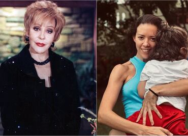 La reacción del hijo de Fernanda Castillo al ver una foto de Silvia Pinal: "¡eres tú!"