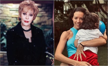 La reacción del hijo de Fernanda Castillo al ver una foto de Silvia Pinal: "¡eres tú!"