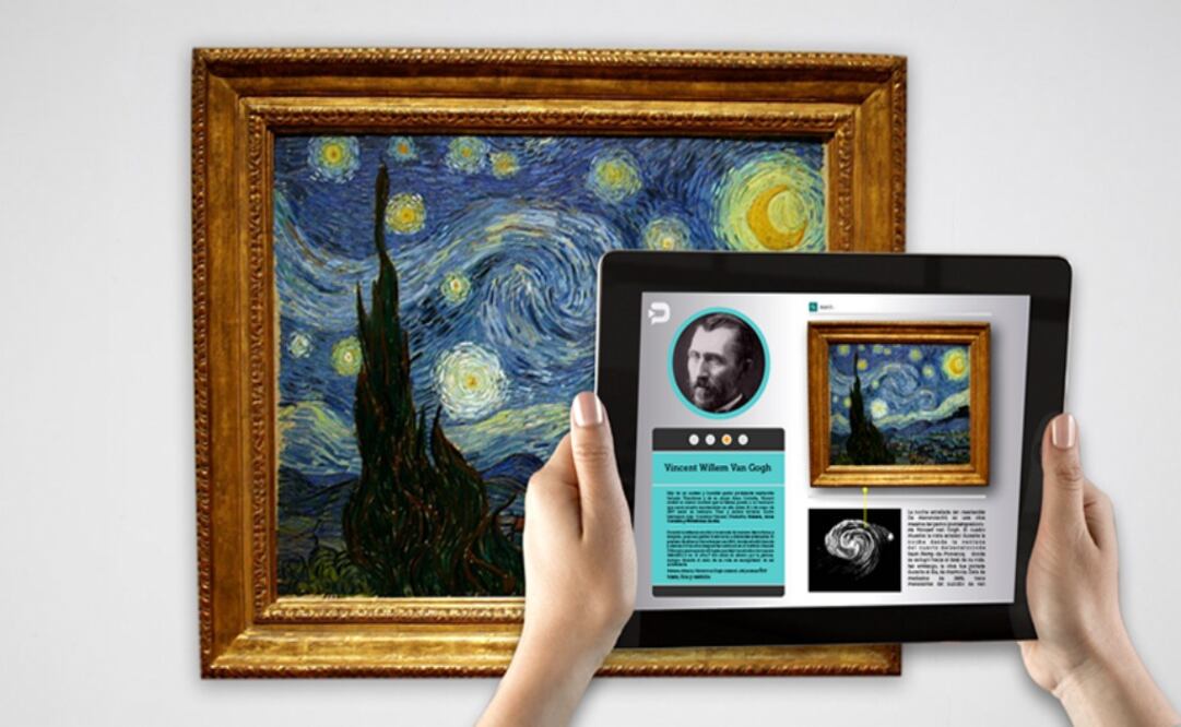 Aún cuando existen herramientas audiovisuales en los museos, la tecnología permite tener una experiencia interactiva y cercana mediante la información visual que provee la realidad aumentada