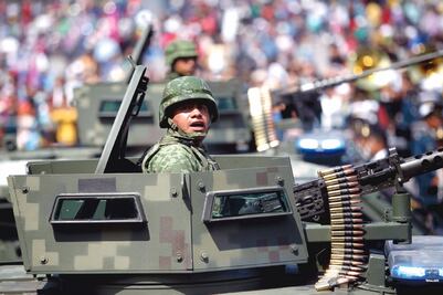 Listos, efectivos de Fuerzas Armadas para el desfile