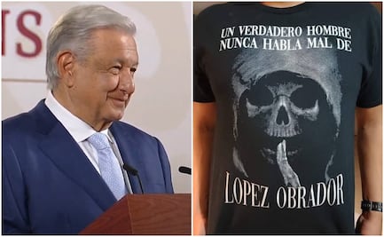 “Todo por un meme”: García Vilchis defiende playera pro AMLO con imagen de la Santa Muerte