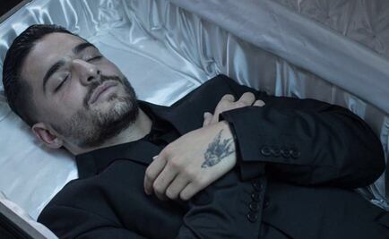 Circula foto de Maluma dentro de un ataúd 