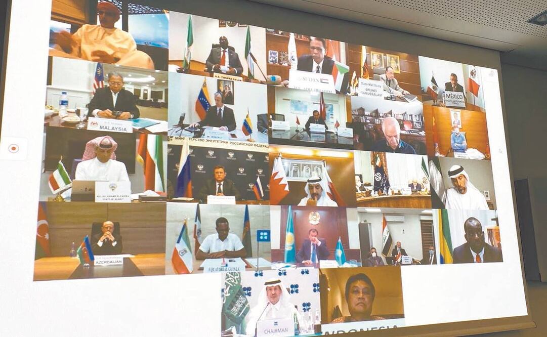 La delegación mexicana se negó a aceptar el convenio para que la reducción de barriles diarios de petróleo se mantenga hasta el 31 de julio; había pacto previo, señaló la Secretaría de Energía. Foto: CORTESÍA