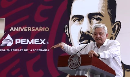 AMLO pide a mexicanos acudir al Zócalo a celebrar la expropiación petrolera 