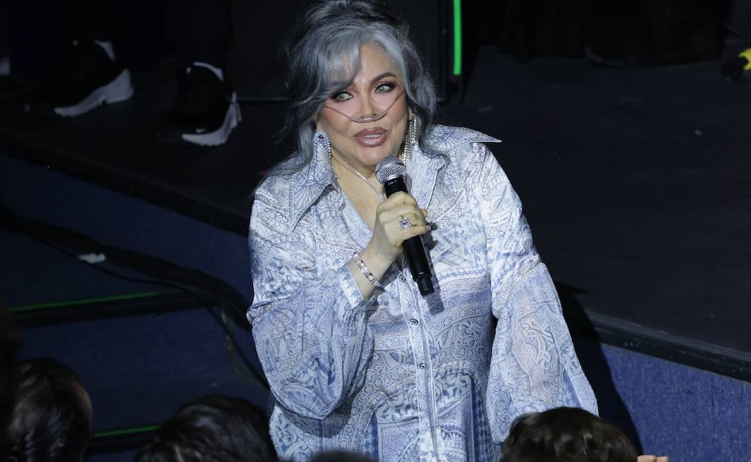 La actriz, conductora y cantante fue la madrina de la generación de su hijo. Foto: Fernanda Rojas/ EL UNIVERSAL.