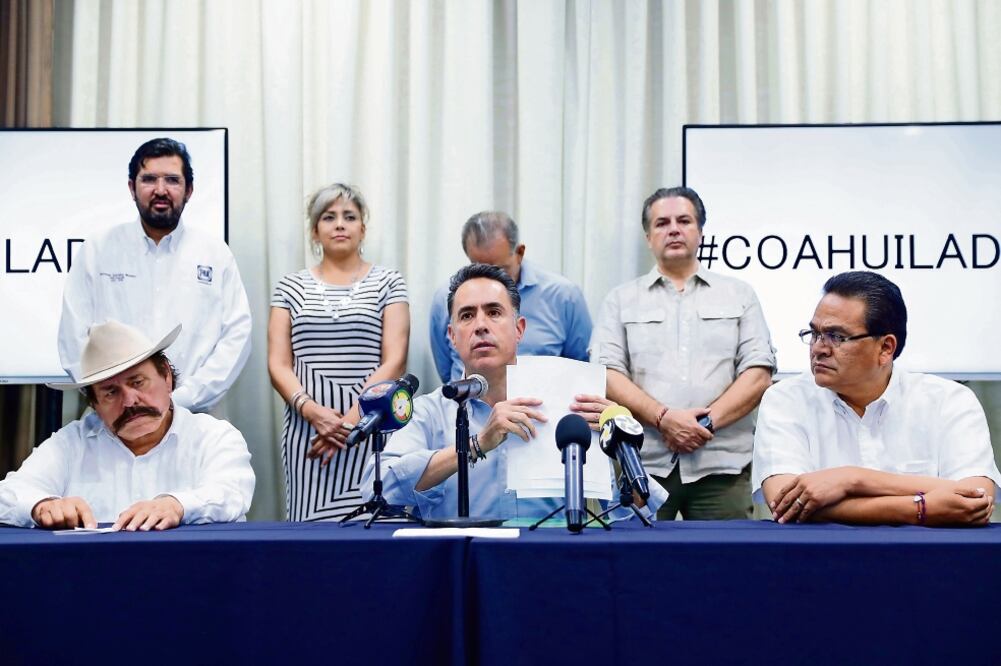 Guillermo Anaya Llamas, candidato del PAN a la gubernatura, estimó que más del 20% de las casillas fueron violadas y manipuladas. (IVÁN STEPHENS. ELUNIVERSAL)