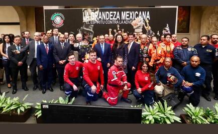 Reconocen labor de cuerpos de Protección Civil y rescatistas en sismos de septiembre