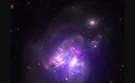 Revelan 'estofado' galáctico a 140 millones de años luz