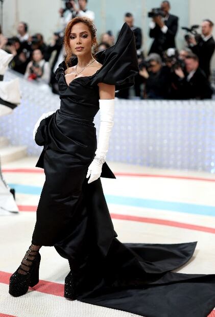 Anitta en el Met 2023. Foto: Mike Coppola / GETTY IMAGES NORTH AMERICA / Getty Images via AFP, Archivo EL UNIVERSAL.