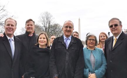 "El Team México": los funcionarios que asistieron a la firma de Trump del T-MEC