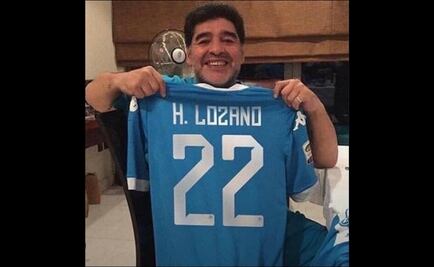 Circula imagen falsa de Maradona con playera del Napoli del ‘Chucky’