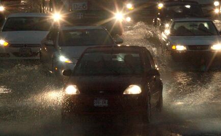 Llueve en ocho delegaciones de CDMX