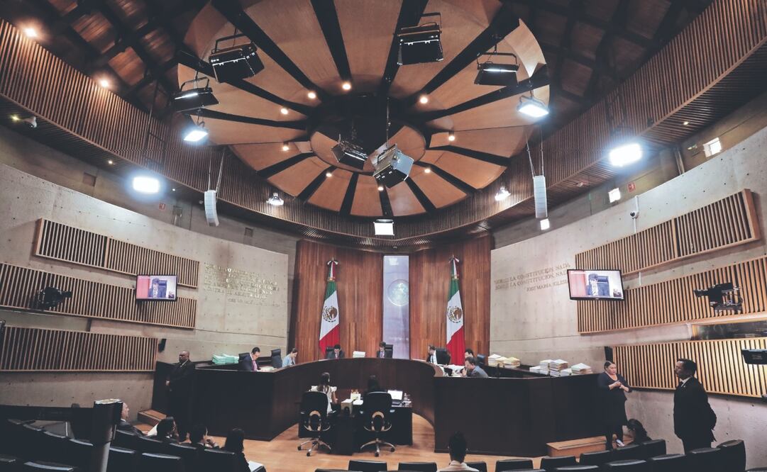 Sala Superior del Tribunal Electoral del Poder Judicial de la Federación (TEPJF). Imagen ilustrativa. Foto: EL UNIVERSAL.