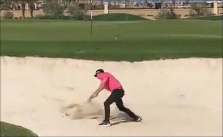 Golfista español se vuelve loco y es descalificado