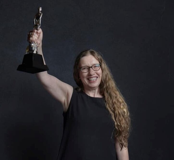 Silvia Pasternac autora de la novela "Manci" / Eduardo Islas