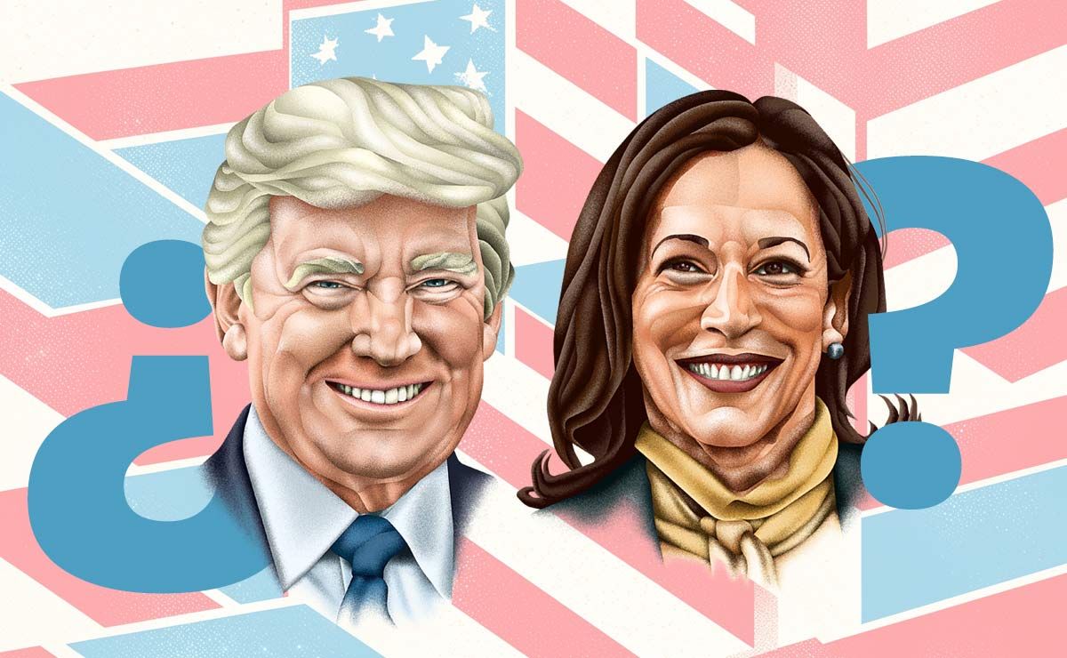 ¿Kamala Harris o Donald Trump, qué tanto sabes de los candidatos?