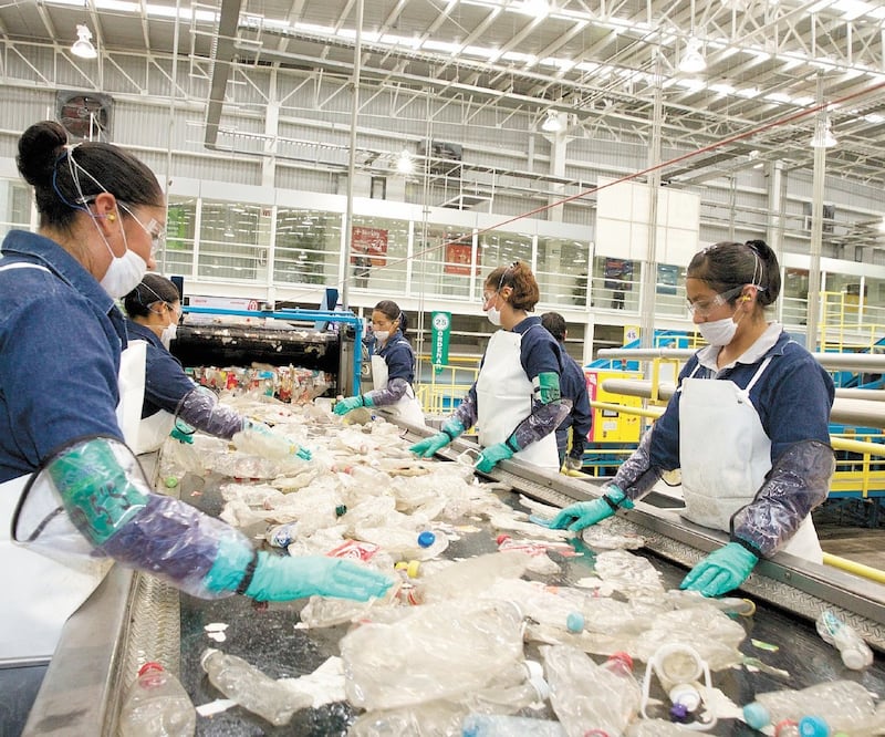 La IMCC cuenta con dos plantas de reciclaje en el país, que procesan más de 85 mil toneladas al año. CORTESÍA