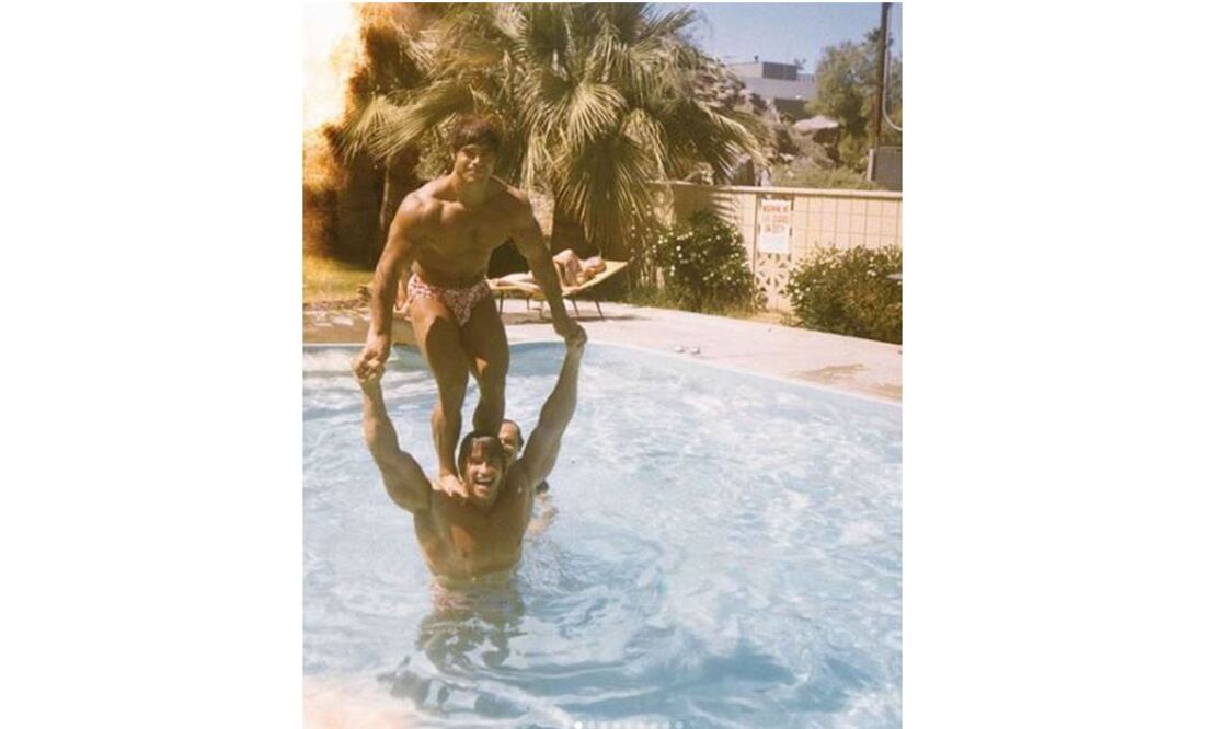 Arnold Schwarzenegger compartió en Instagram varias fotos para despedir a Columbu